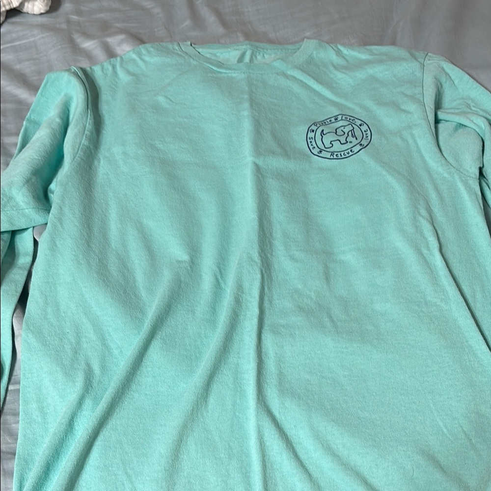 Mint Green Long Sleeve Shirt